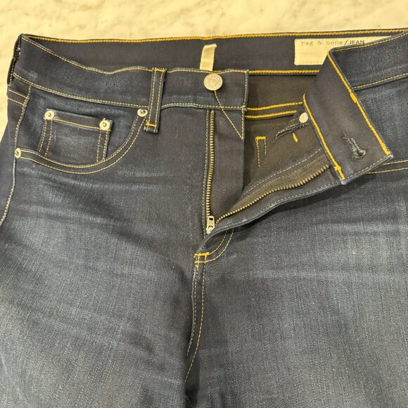 Rag & Bone High Rise Skinny Jeans - Bedford Size 29 - Picture 5 of 6